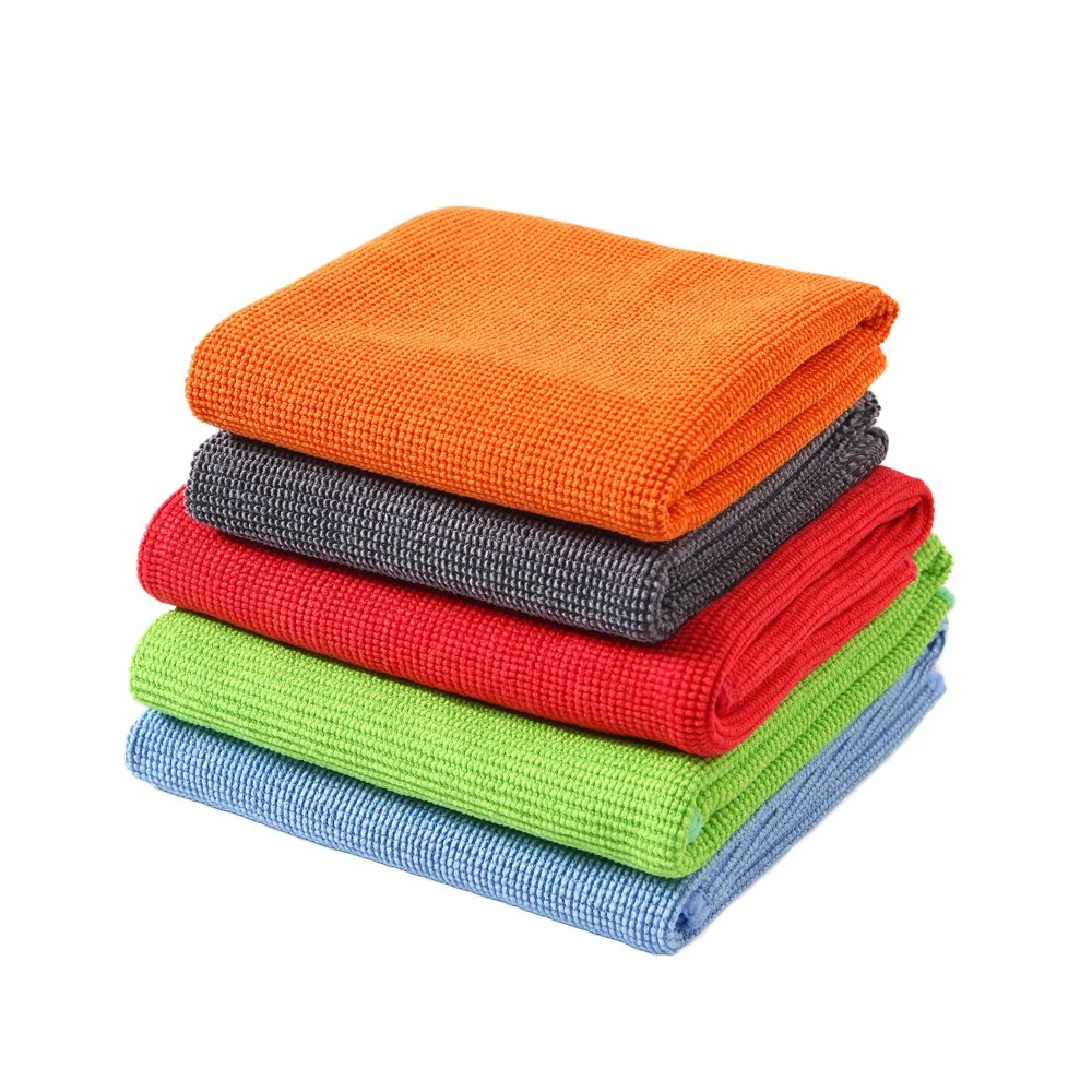 Usine directement en gros professionnel tous usages voiture soins microfibre serviettes chiffon de nettoyage pour le detailing automobile lavage de voiture nettoyage domestique 40cmx40cm.