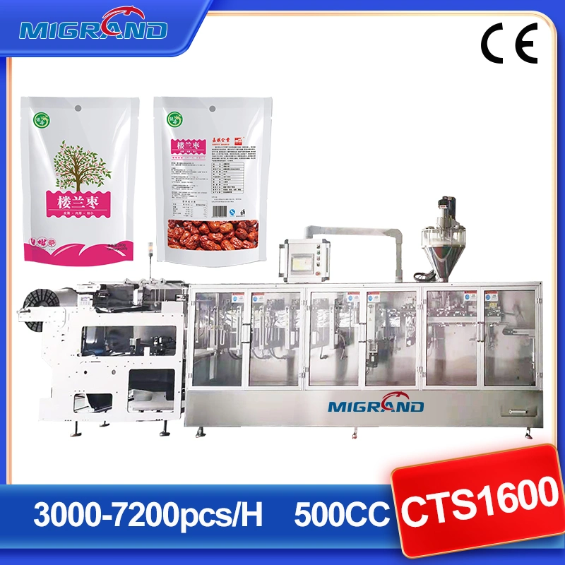 Automatic Packing Machine Sachet Width 60mm to 300mm & Length 75mm to 360mm Volume 1 to 2000ml/Cc Powder Pouch Forming Filling and Sealing Packaging Machine