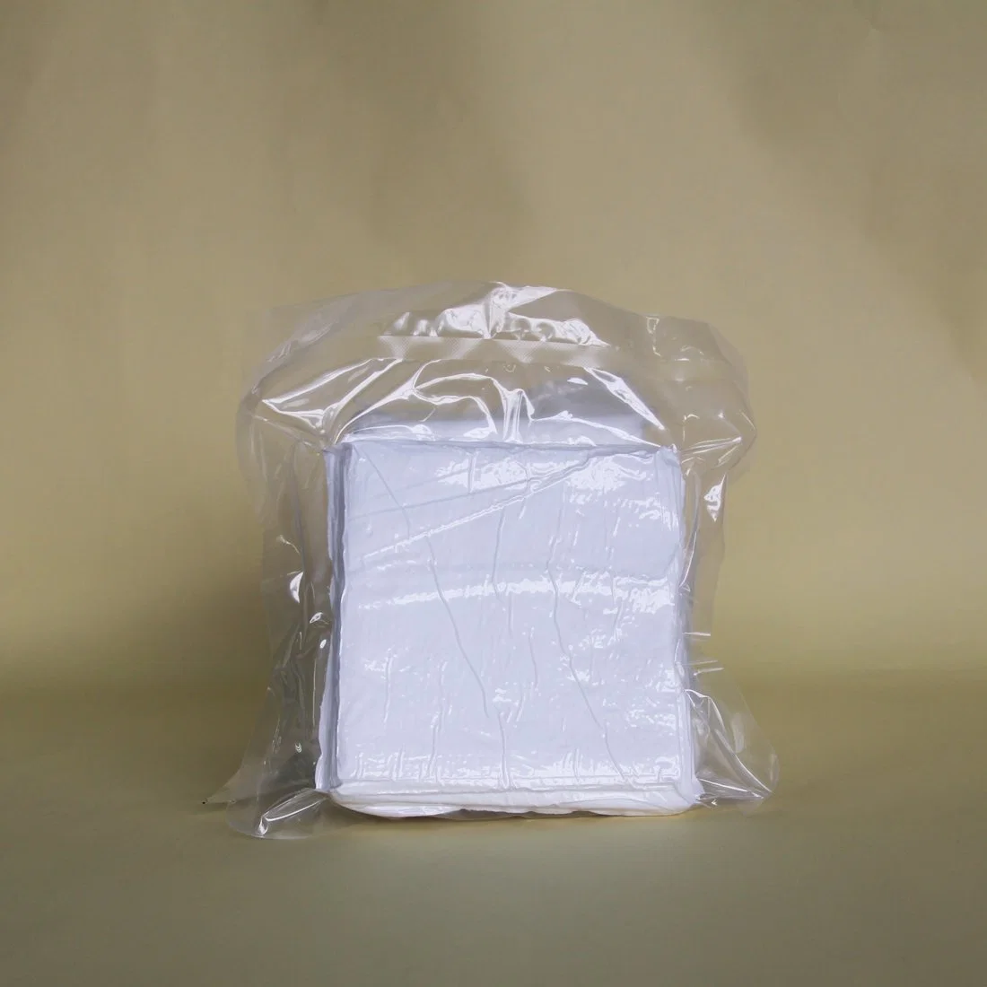 100% Polyester Laser Cut Polyester Double Knit Cleanroom Wipes White Cleanroom Wiper Cloth for Cleaning Equipment