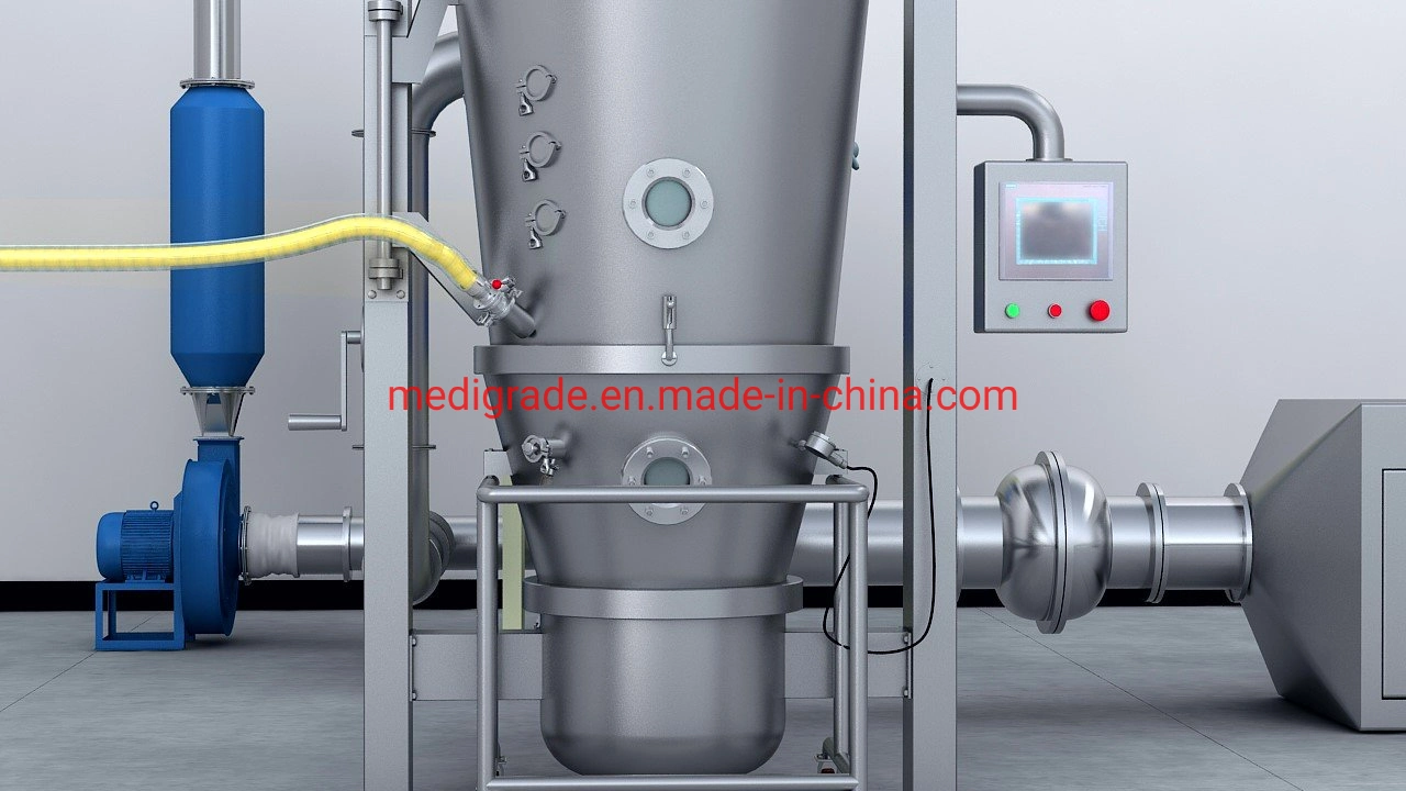 Pharmaceutical Use Fluid Bed Granulator Coater