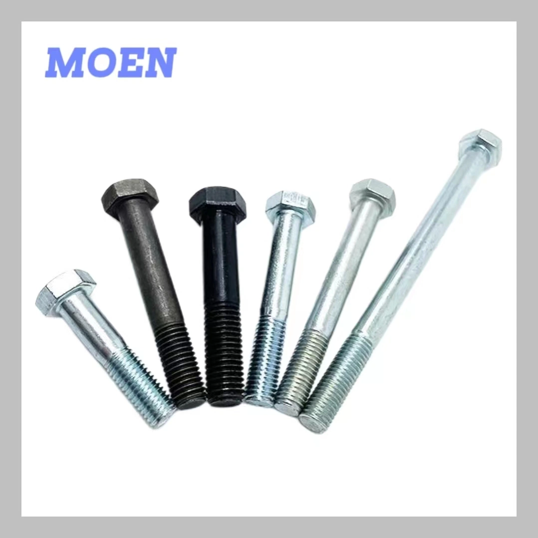 Wholesale Color Zinc Plat M6-M24 Carbon Steel DIN933 Hex Bolt