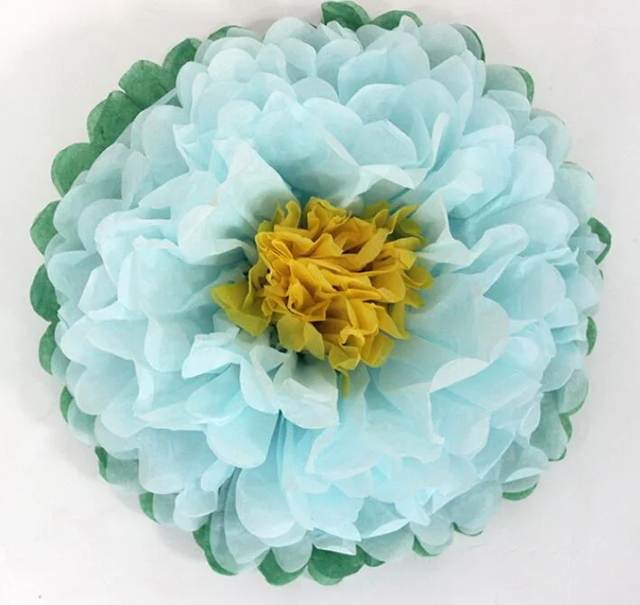 Customized Degradable Durable Foldable Wedding Paper Flowers