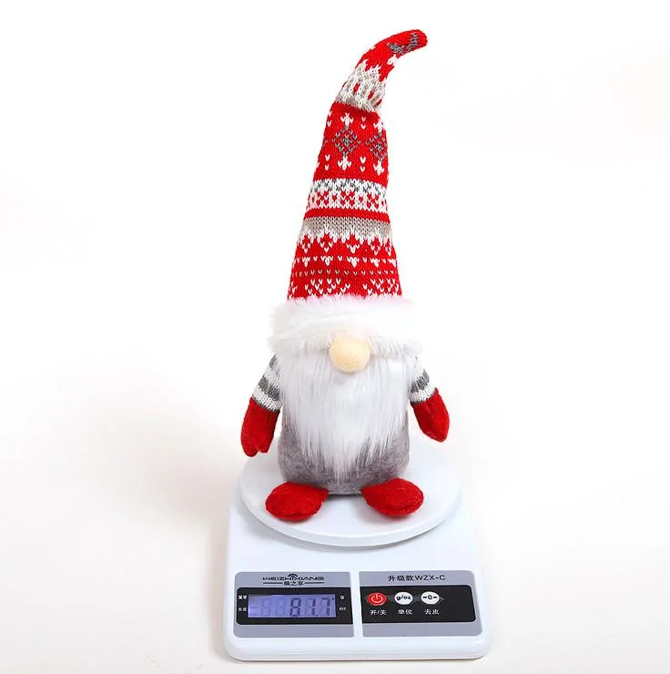 Weihnachtsschmuck Weihnachten Gnome Plüsch Navidad Dekoration