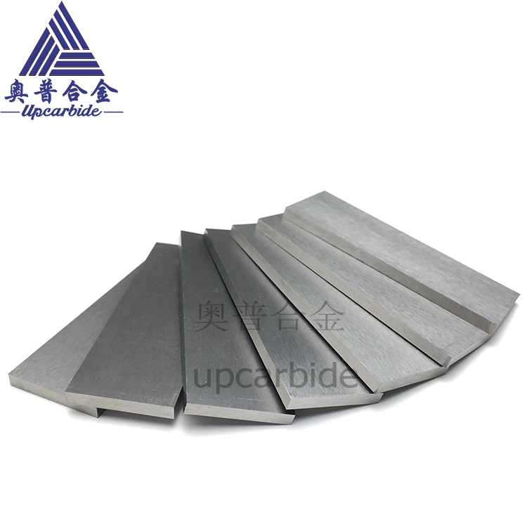 Customized 3mm*10mm*330mm Yg6X 14.7/Cm3 Tungsten Carbide Plate for Manufacturing Punching Dies