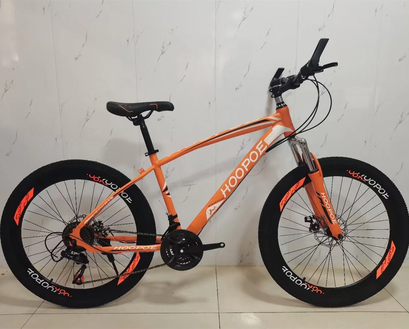 26 Inch Steel Mountain Bicycle with 21 Speed Gear MTB Bicycle From China