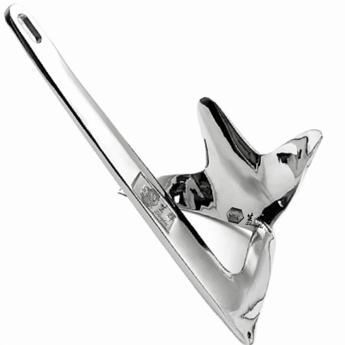 Precision Casting Marine Hardware 316 Stainless Steel Boat Accessory 50kg Bruce Anchor