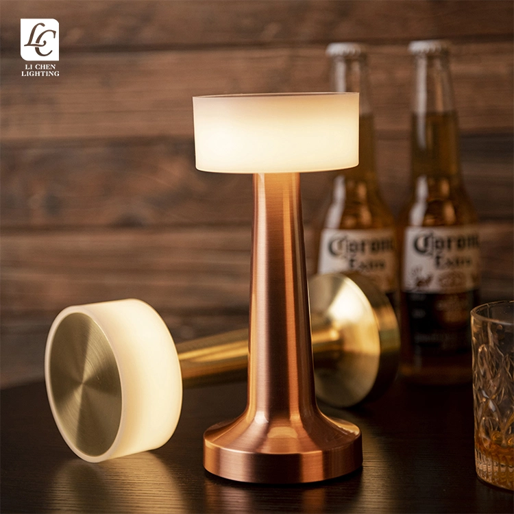 Luxury Gold Modern LED Table Lamp