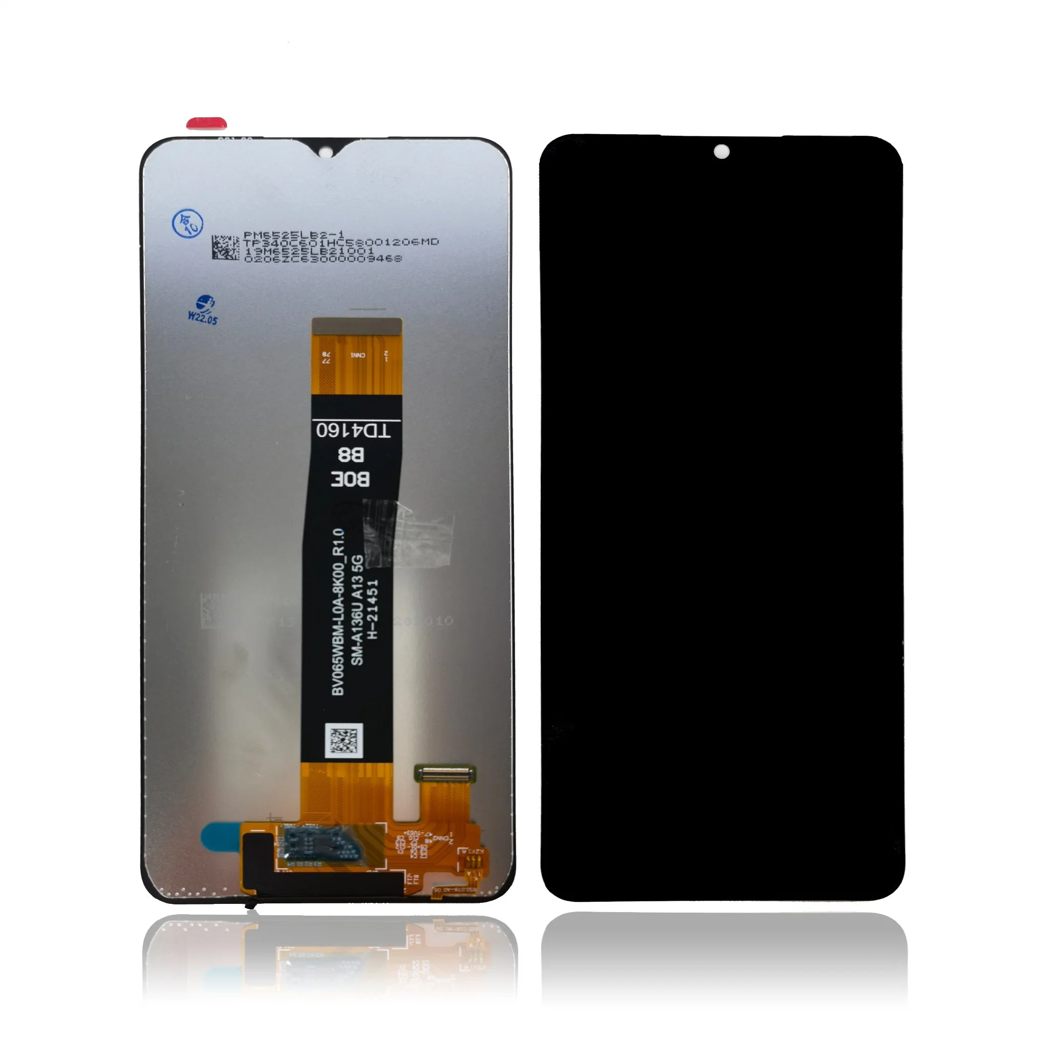 LCD original para ecrã tátil Samsung Galaxy A13 de 5 g Digitalizador para conjunto de LCD Samsung A13