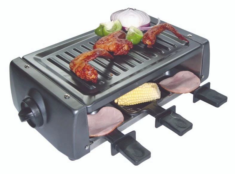 Élément chauffant de gril électrique 900W pour une soirée en famille, une cuisine barbecue.