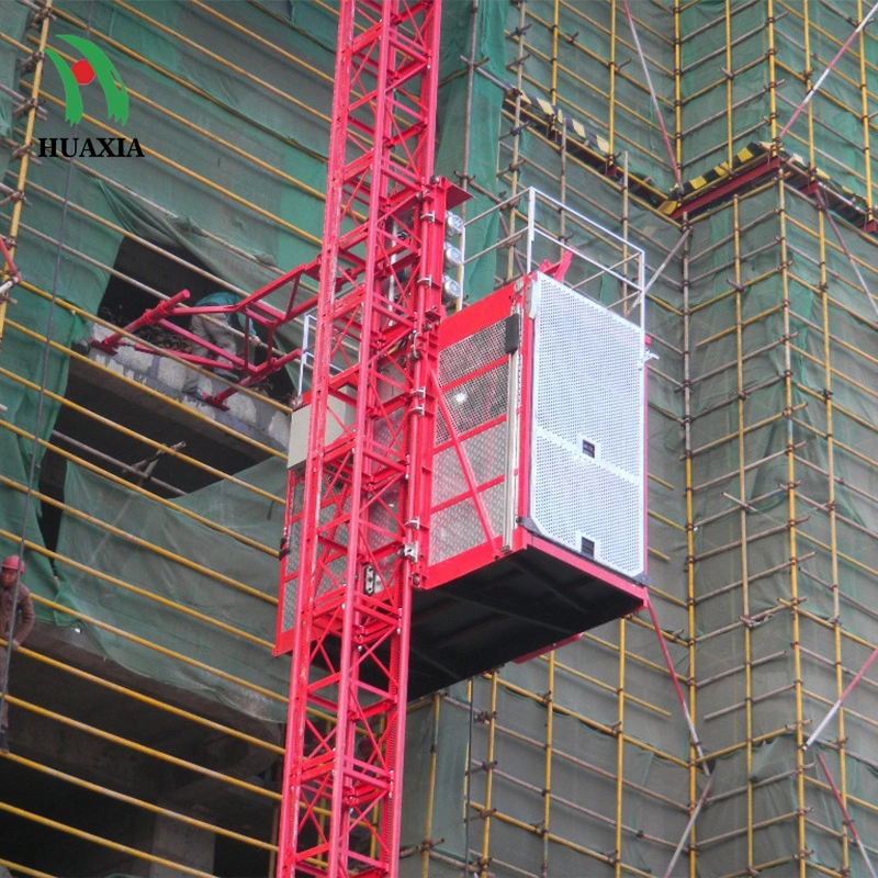 Personalizar fábrica SC200 2000kg de equipamentos de elevação de construção do prédio do suspensor Guincho elevador para entrega de material