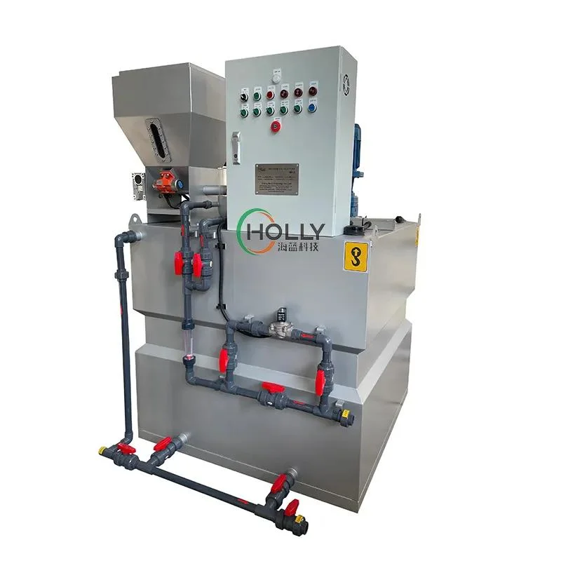 High Efficiency Three Tanks Automatic Polymer Preparation Dosing Unit