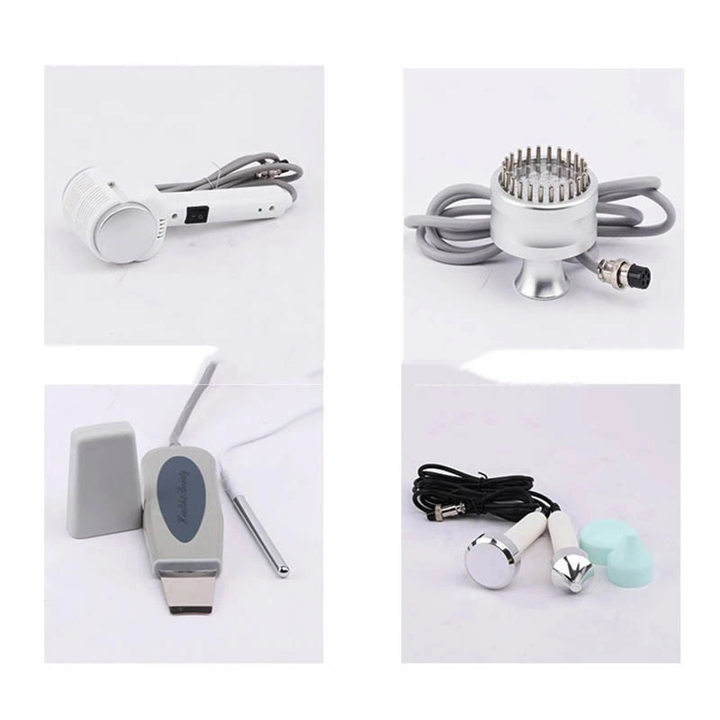 Multifunction 5 in 1 Ultrasonic Skin Scrubber Diamond Microdermabrasion Photon Cold Hammer Beauty Equipment