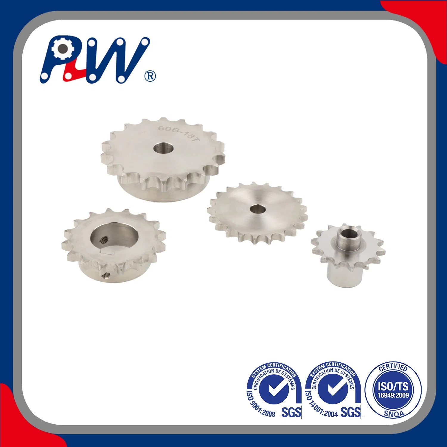 Made-to-Order Agricultural Machinery ANSI or DIN Transmission Sprocket with America Standard