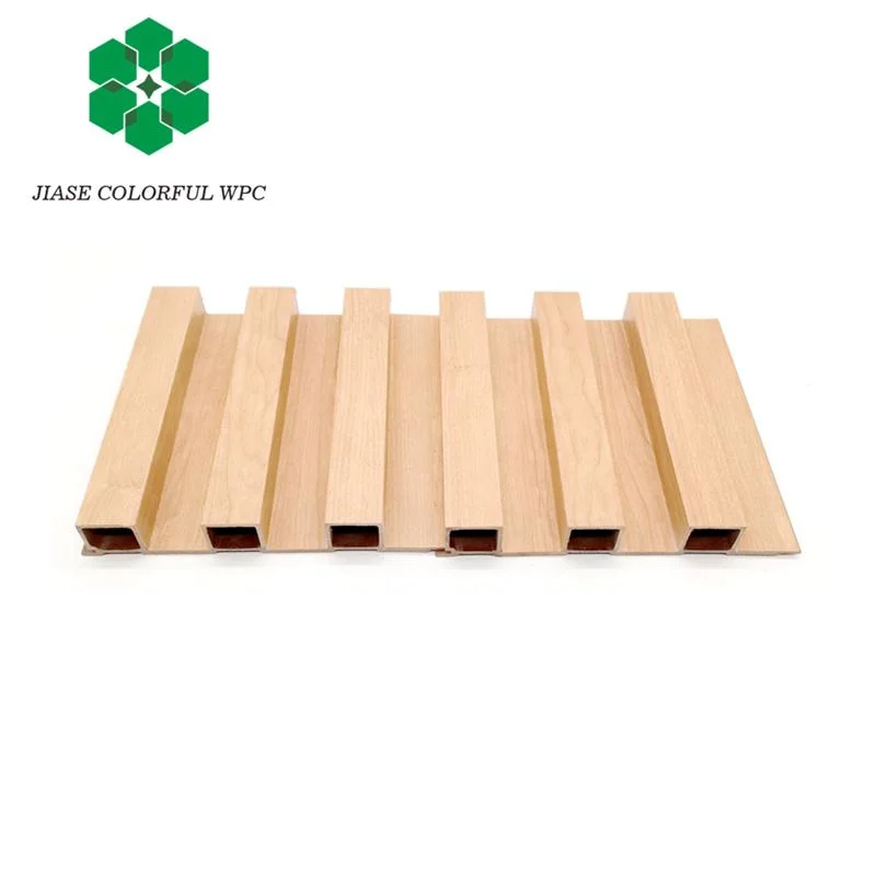 Beliebteste feuerfeste Innen Holz Kunststoff Composite WPC Dekorative Wand Panel mit großem Preis