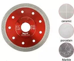 Lame de scie circulaire de diamant TCT pour la coupe de bois/Marbre/métal