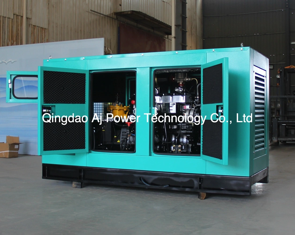 100kw 125kVA Natural Gas Generator with Weichai Wp6 Gas Engine