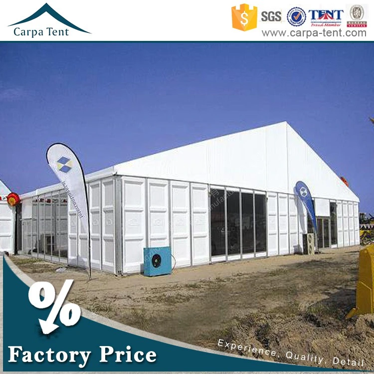 Modular and Movable Design Large Trade Show Tent Big Exhibition Tent with Solid ABS Panel Walls