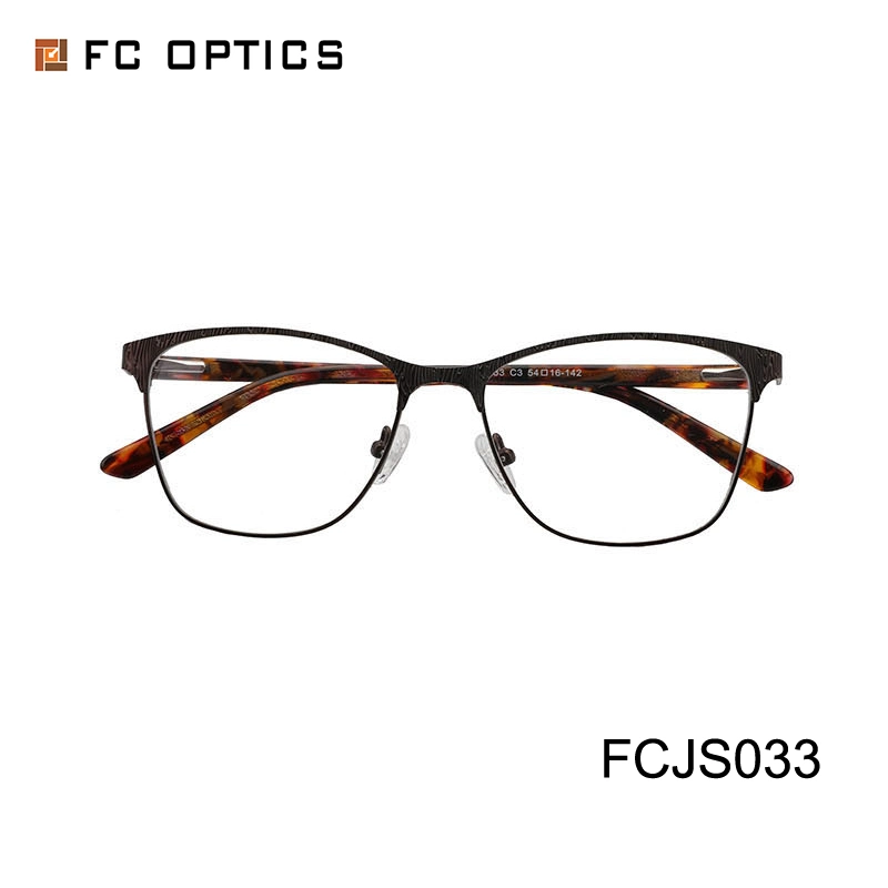 Full Frame Metal Designers Eyeglasses Frames for Woman and Men