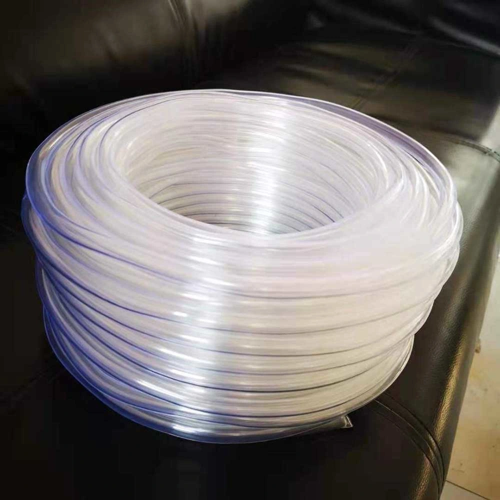 Tubo de extrusão de PVC transparente de plástico personalizado de fábrica