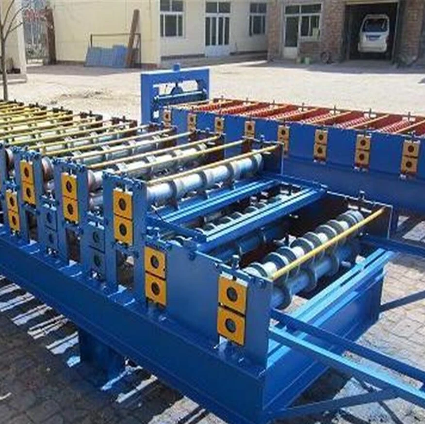 Máquina de formação de rolo personalizada Aço galvanizado C Z U Shape Perfil construção material máquinas para cobertura PGI Máquina de cobertura para telhado