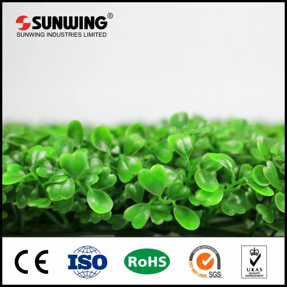 UV Resistant Anti-UV Artificial Boxwood Panel with SGS/Ce