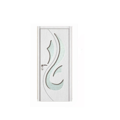 American Pine Surface Skin Door Leaf /Factory Workshop Door/Restroom Glass Doors with Shutters