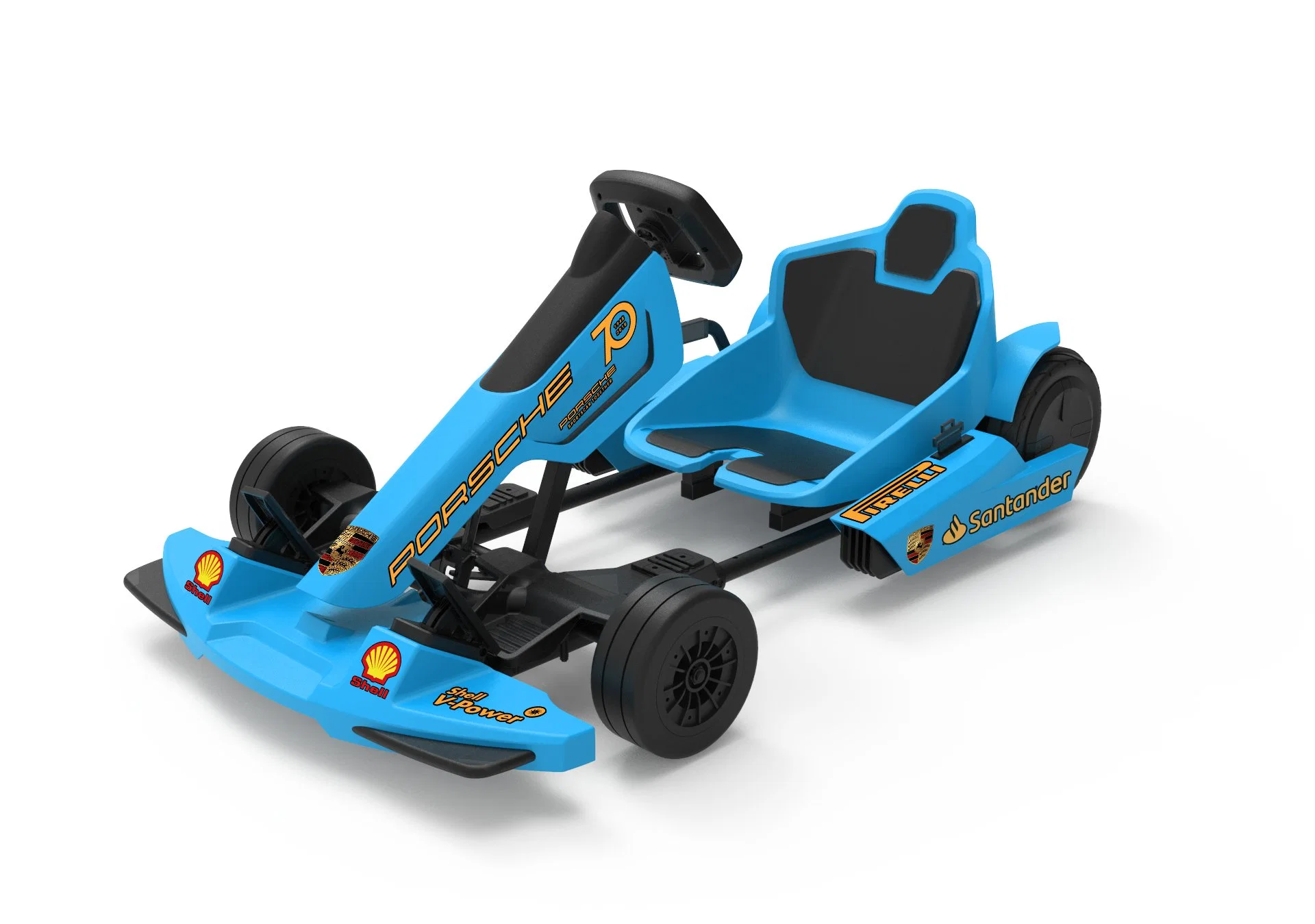 K9-1 Atacado Multi-função Karting 1 Seat Electric Go Kart para Adultos 4 rodas Drift Racing DIY Go Karting Carts