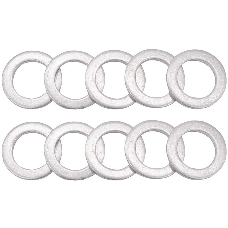 Aluminum Oil Drain Plug Gaskets Crush Washers Seals for Honda Accord Civic CRV Cr-V Acura Odyssey Pilot Fit Ridgeline Element 94109-14000