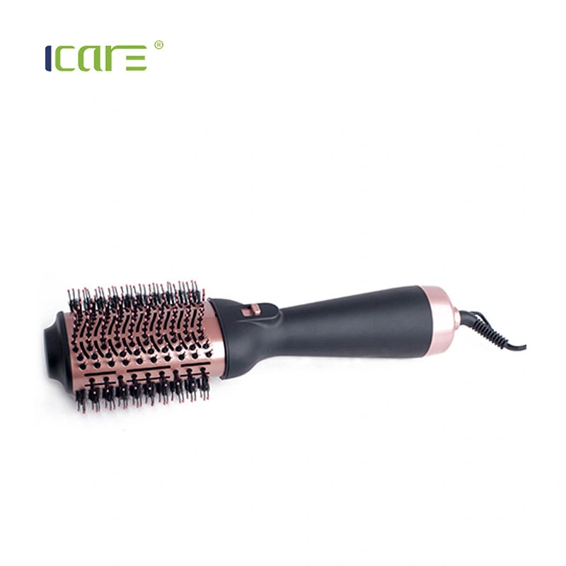 Hair Straightener Brush Hot Air Brush