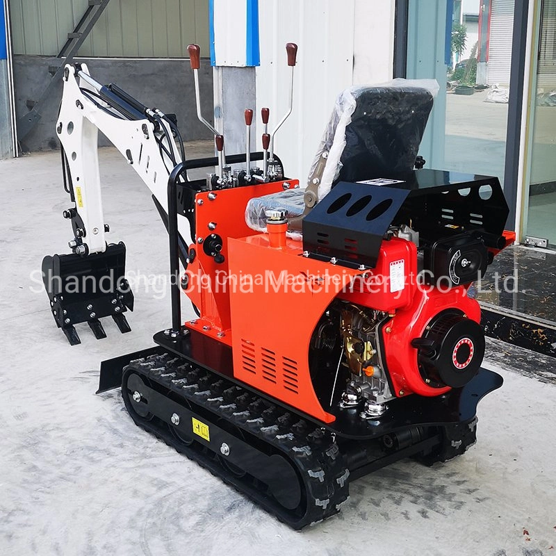 800kg/0.8ton Small Size Wheel Micro Digger Bagger Mini Electric Performance Hydraulic Crawler Excavator Machine Popular in Fgermany/New Zealand/Australia