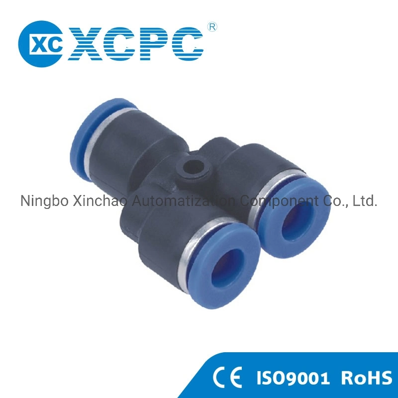 Xcpc China Supplier Pneumatic Manufacturer Factory Plastic Push-in Straight Union Fitting Quick Connector