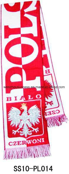 Custom Woven National Team Soccer Scarf