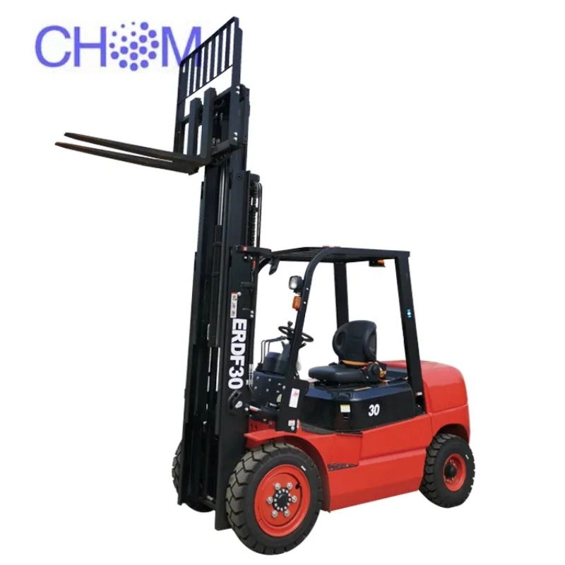 Small Compact Bucket Telescopic Hydraulic 3 Ton Forklift