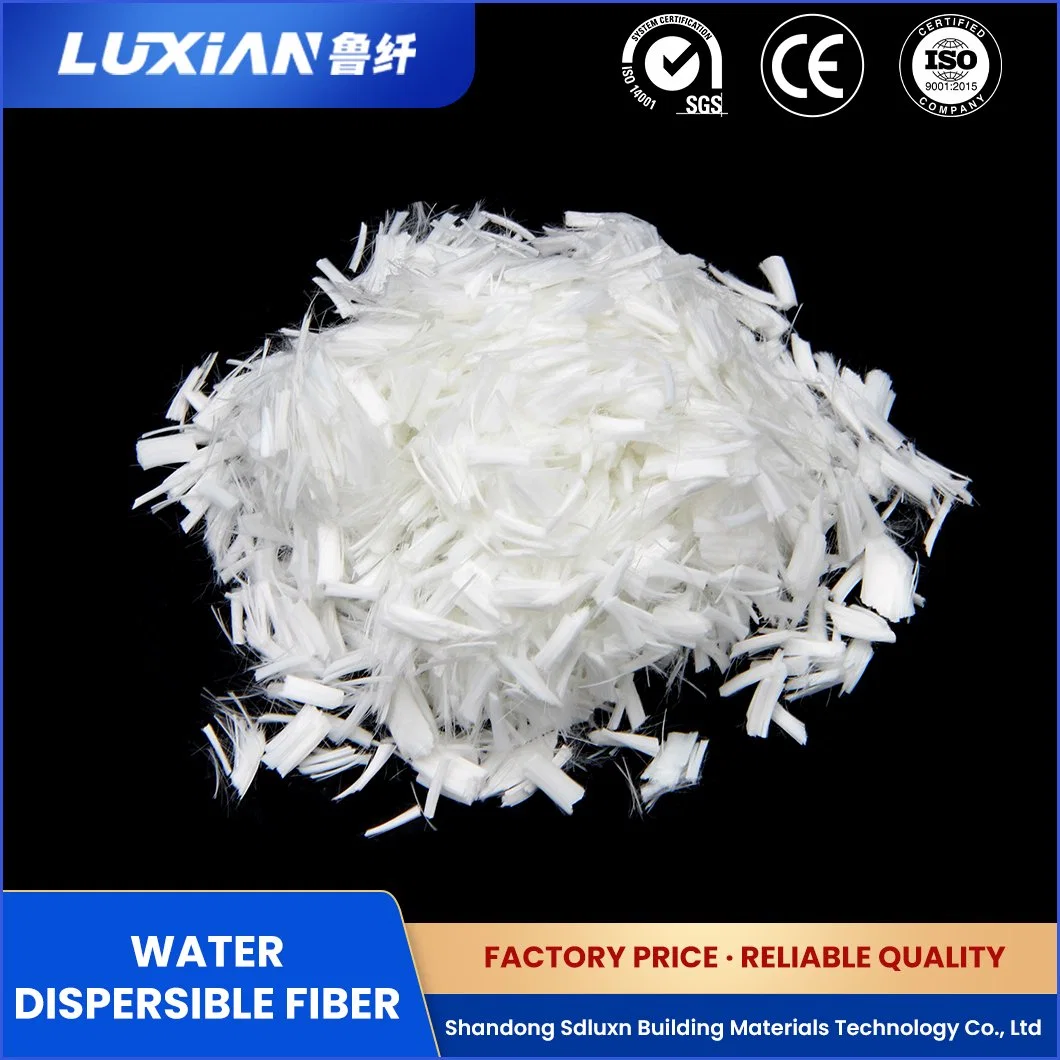 Sdluxn polyester recyclé agrafe Fibre Lxbgf eau dispersible polyester recyclé Fournisseur de fibres synthétiques de performance spéciale de la Chine de agrafes à dispersion