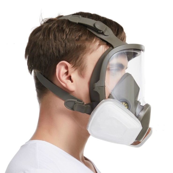 Ce Certified Rubber Industry Full Face Gas Mask