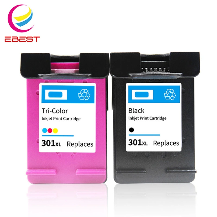 Ebest Reman 300 301 302 303 304 650 652 XL Reset Chip Ink Cartridge for HP Printer