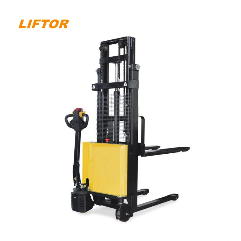 Liftor Semi eléctrico elevador de grúa de forklift Lifor serie 1t 1,5T 2t