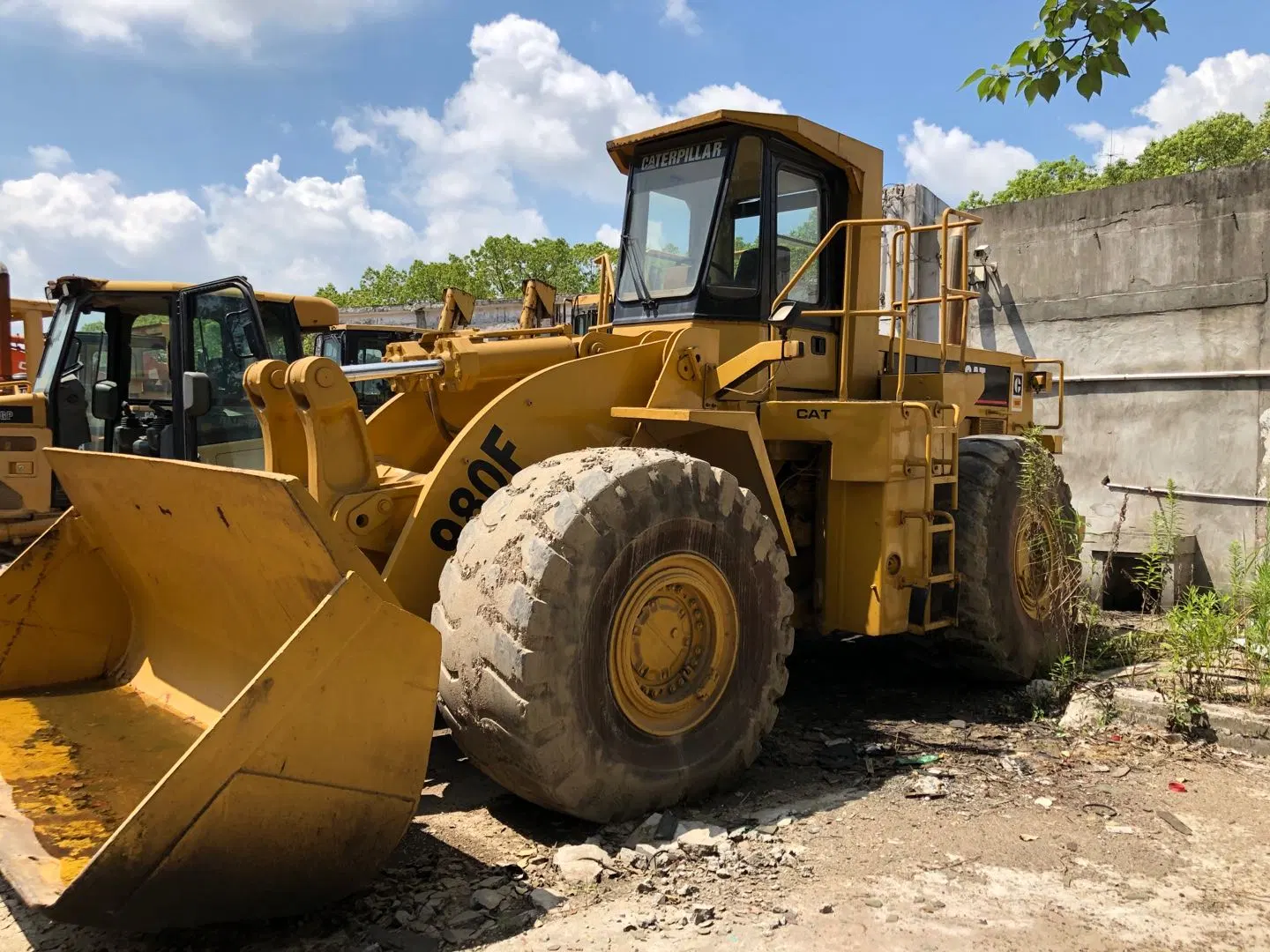 Used Caterpillar 980f Wheel Front Loader in Good Condition