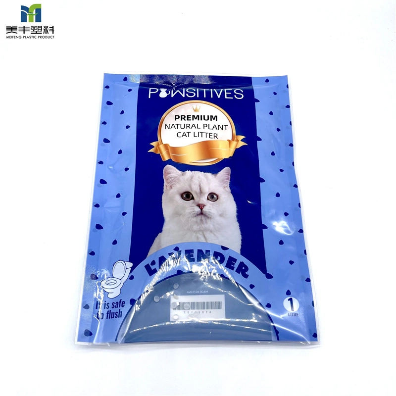 Gravure Printing Digital Printing Cosmetic Pet Food Cat Litter Supply Product Packaging Bag