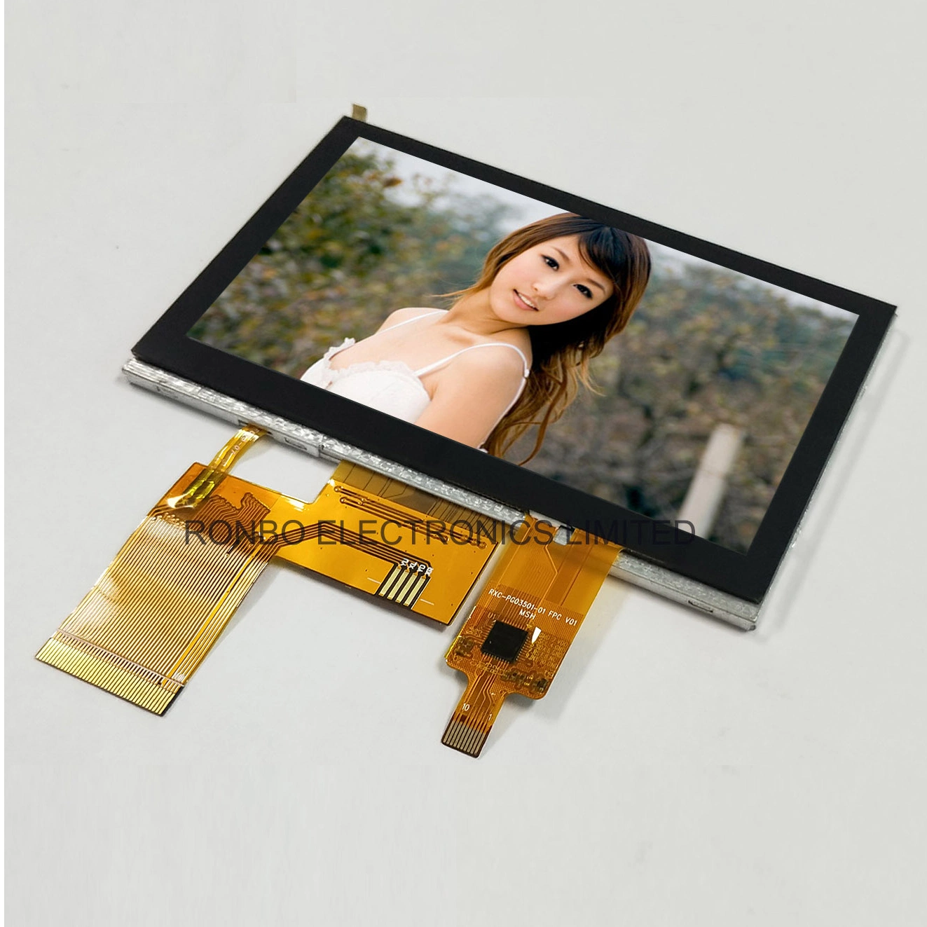 High Brightness 4.3 Inch Resolution 480 * 272 Capacitive Touch LCD Display Screen