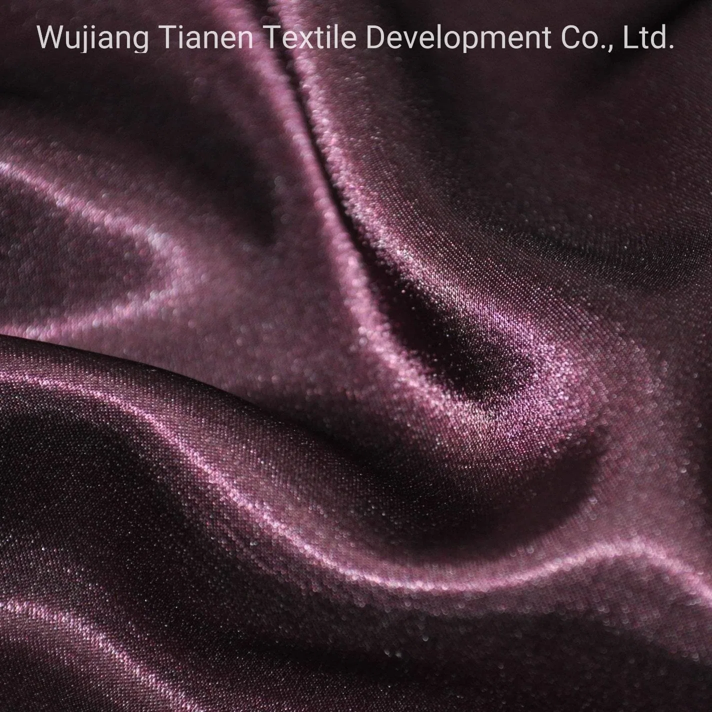 China Wholesale/Supplier Market Fabric Cheap Polyester Shiny/Bright Satin for Dress