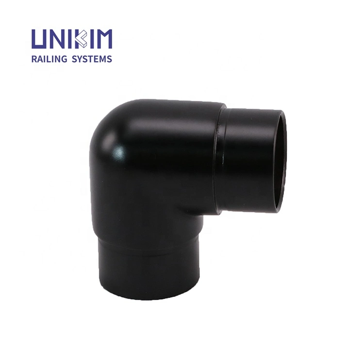 AISI304/316 Baluster Connector Pipe 90 Degree Elbow Tube Railing Fitting System