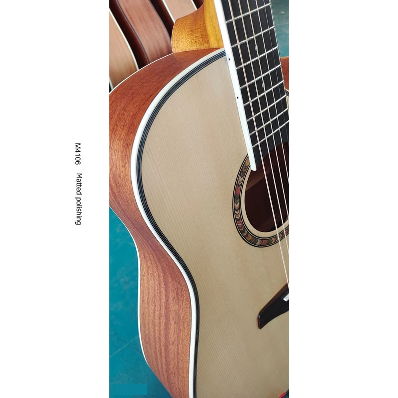 OEM Gitarre mit Tonabnehmer Musikinstrument akustische E-Gitarre, Musikinstrumente