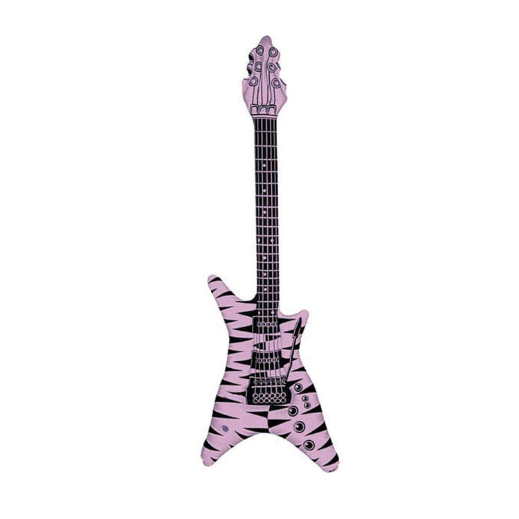 Aufblasbare Pink Guitar