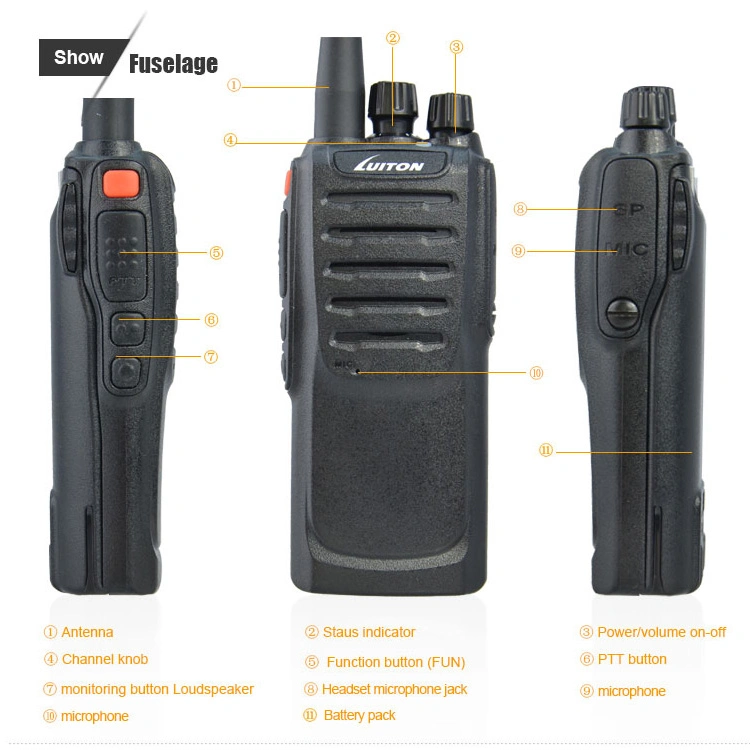 Good Quality Dual Band Radio Lt-558UV Walkie Talkie