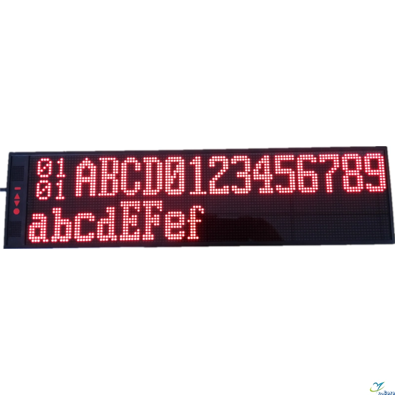 Alarma acústica de alarma electrónica al por mayor autónoma Indoor/Outdoor LED Dual-Color DOT Matrix.