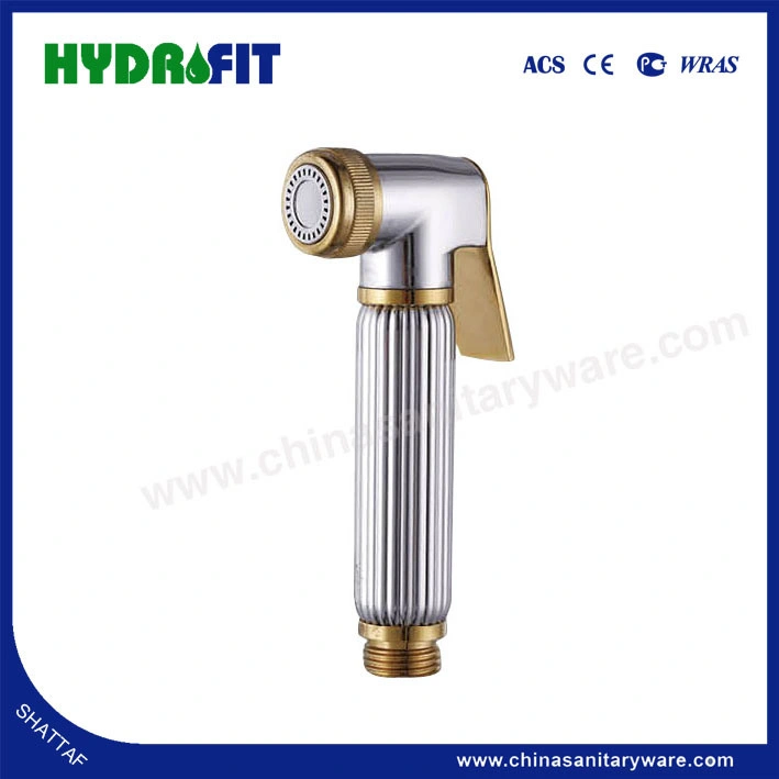 Handgriff Bidet Sprayer Messing Shattaf Set mit Duschschlauch (HY2601)