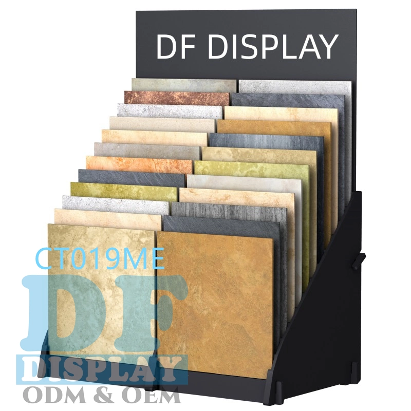 Tile Sample Board Waterfall Display Captive Tile Display Stand Tile Display Display Rack Ceramic Stand Quartz Stone Display Stand