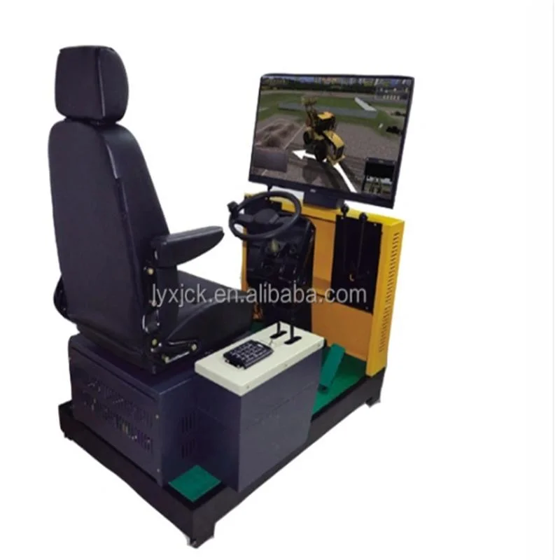 Chinese Portable Wheel Loader Training Simulator for Heavy Earthmoving Construction Machinery