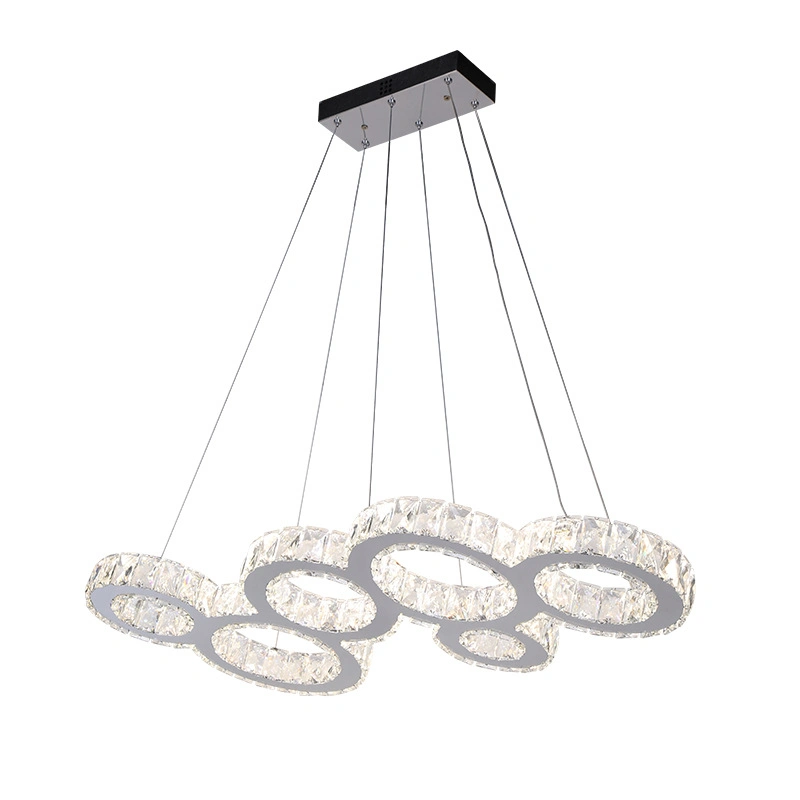 K9 Crystal Chandelier Lamp Home Lighting for Hanging Restaurant Decoration